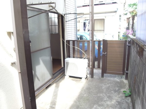 クローバーハイツ ベランダ