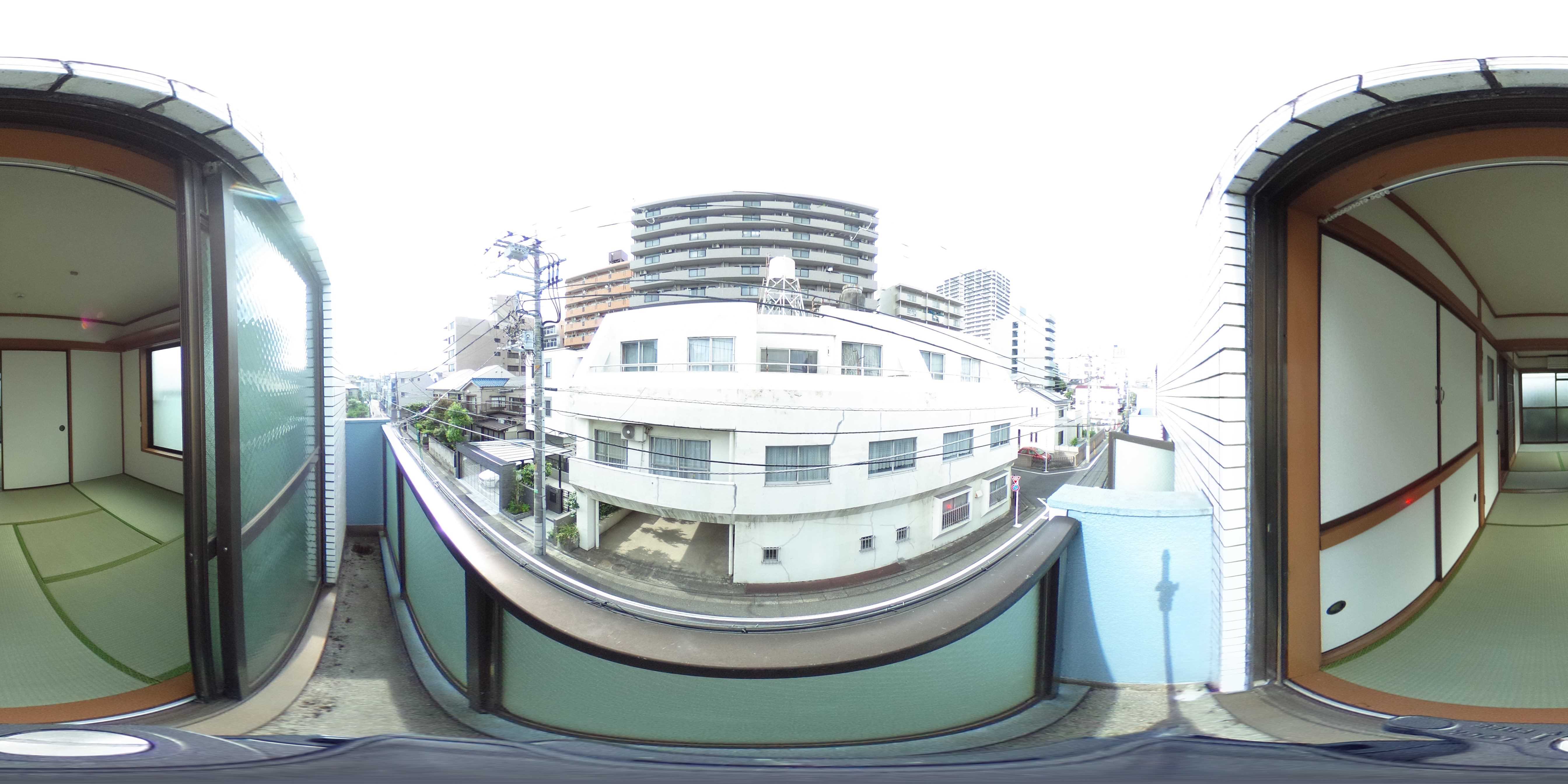 フラット中村北 ベランダ