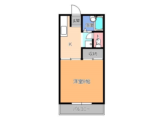 上村コーポ 間取り