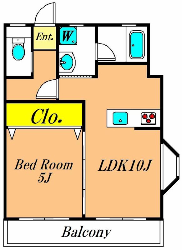 浅間マンション 間取り図