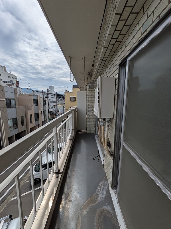 浅間マンション ベランダ