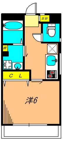 鈴木マンション 301号室 間取り