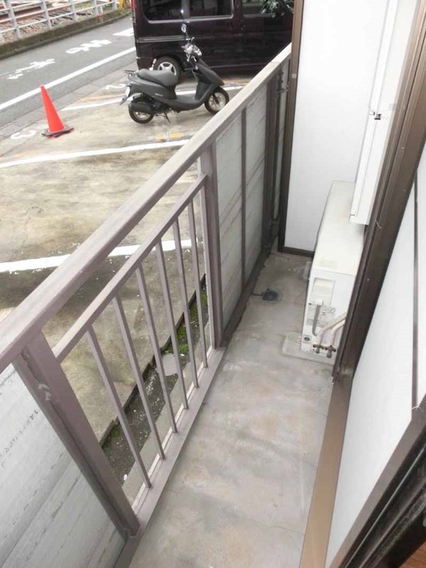 アビィロード ベランダ