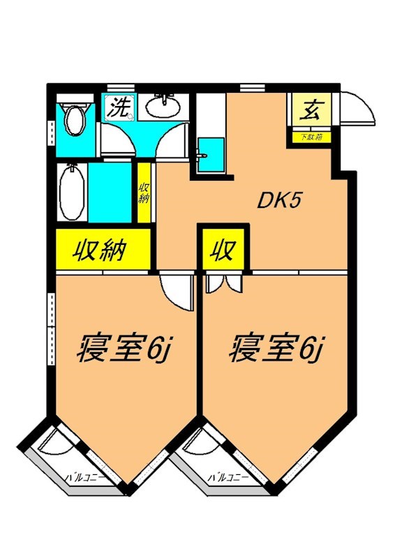 ビューパレス 間取り図