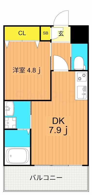 フィロソフィア自由が丘 302号室 間取り