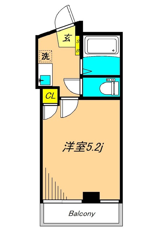 品川ヒルズレジデンス 302号室 間取り