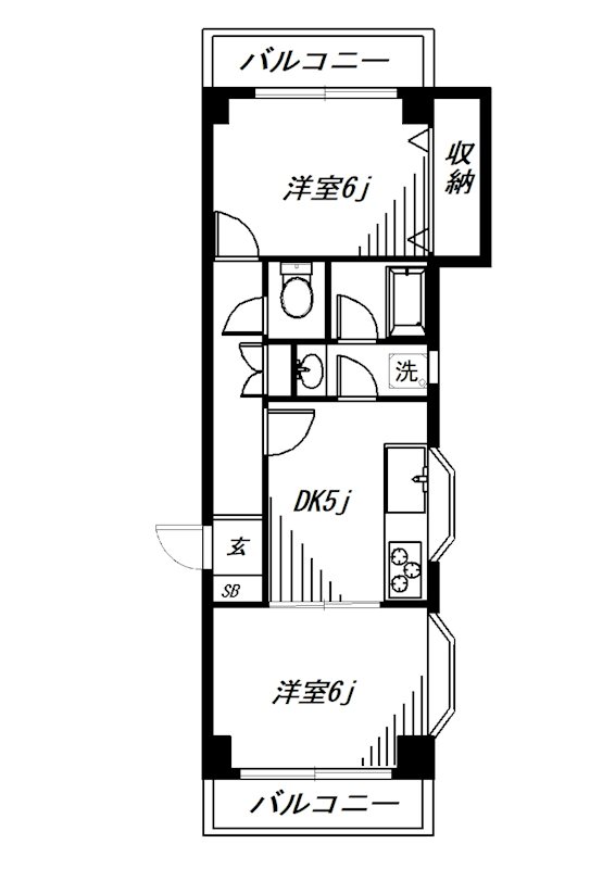 広彰ビル 間取り図