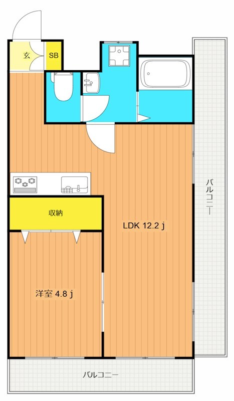 不動前アパートメント 間取り図