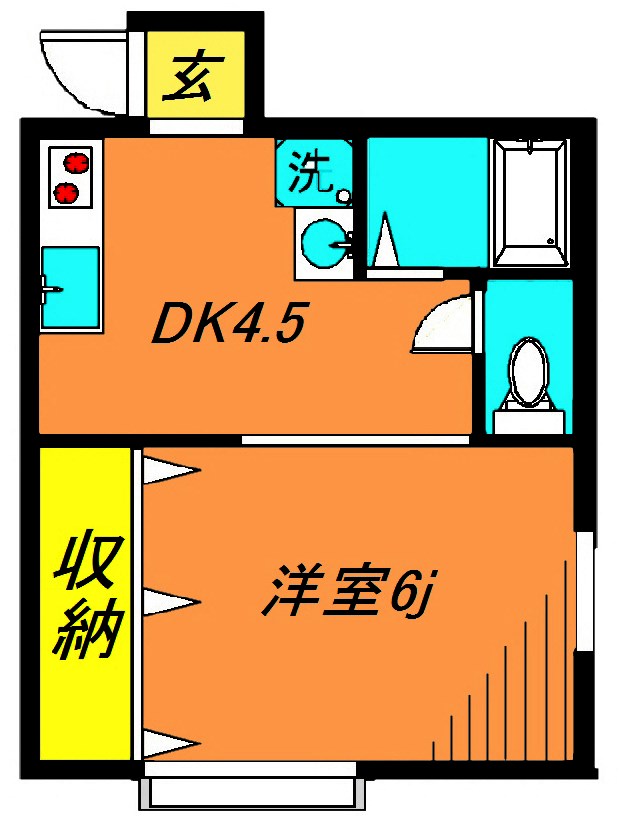 エスポワール和B棟 間取り図
