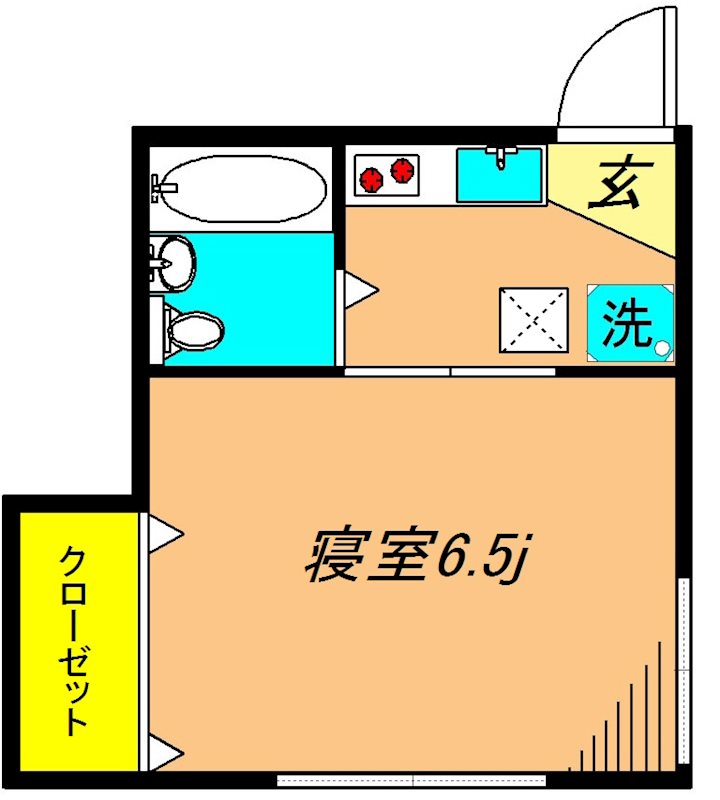 ひかりハイツ 間取り図