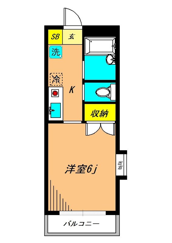 メゾンクロサワ 間取り図