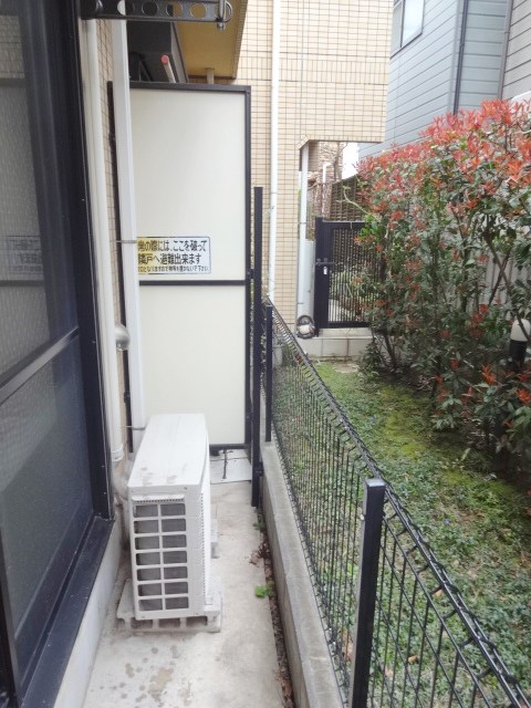 フォルムフェルトメグロ ベランダ