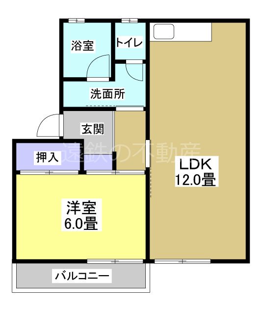 メゾンホンゴー 間取り図