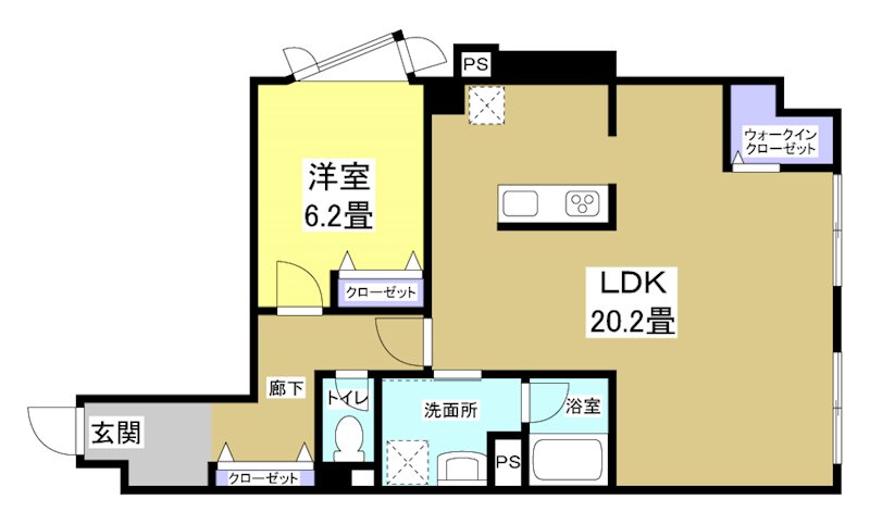 遠鉄メゾン助信 間取り図