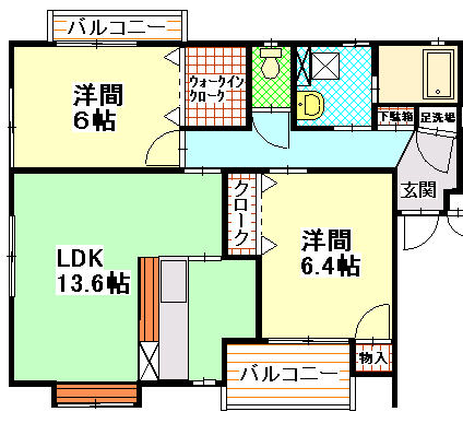 アプローズマンション 302号室 間取り