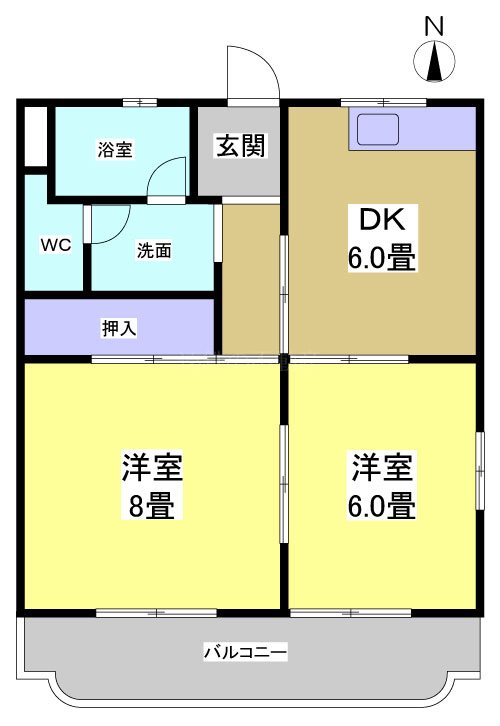 トラストマンション 間取り図