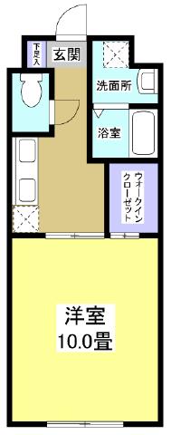 クリークⅡ 間取り図