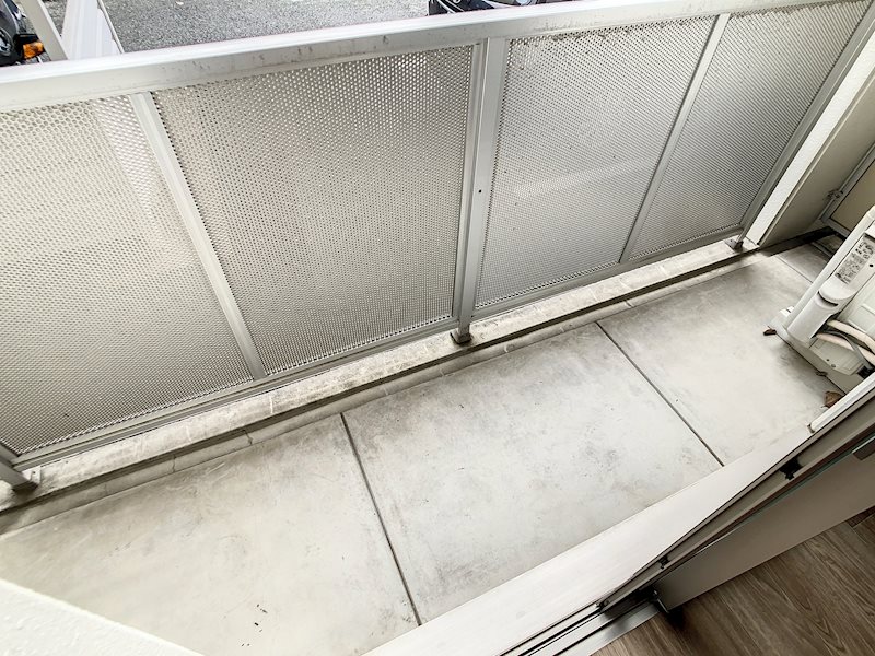 まきの木館うたり ベランダ