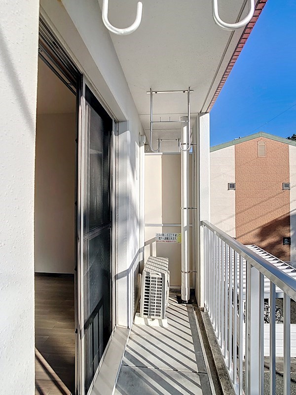 まきの木館うたり ベランダ