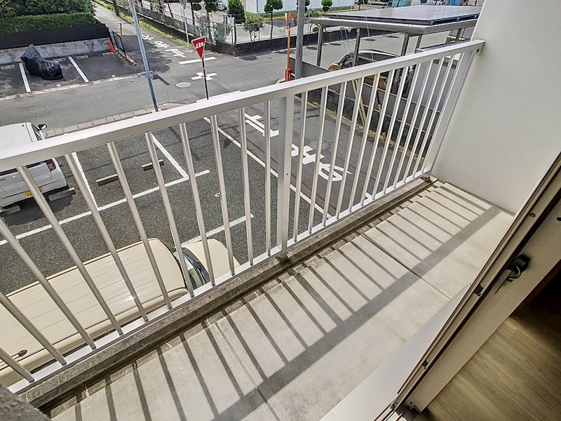 まきの木館うたり ベランダ