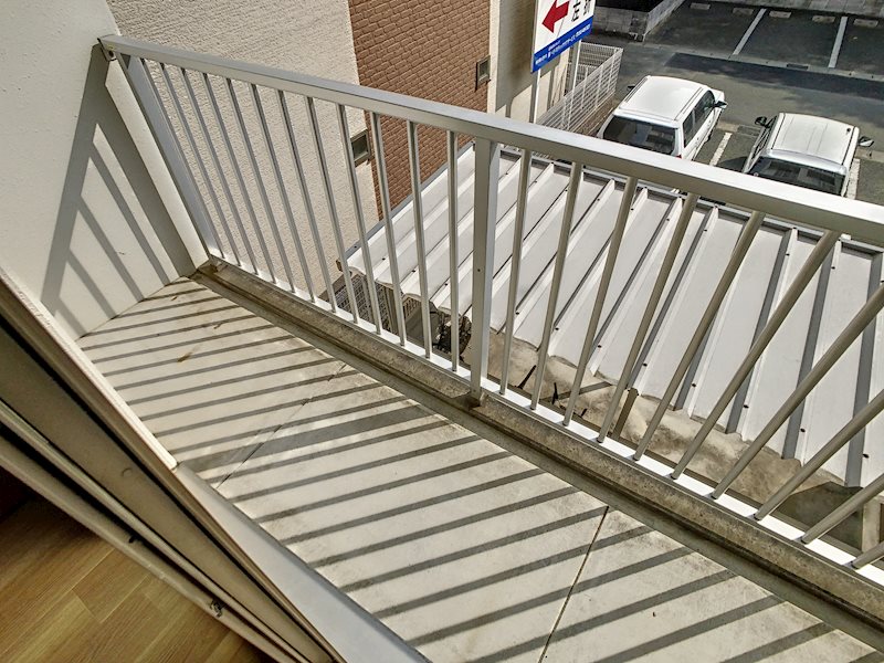 まきの木館うたり ベランダ