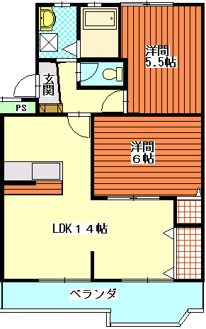 ＭＳタウンⅢ 間取り