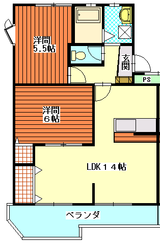 ＭＳタウンⅢ 間取り