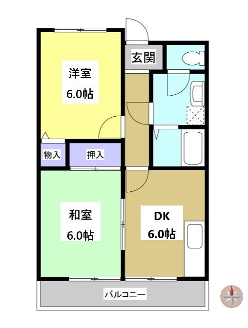 Ｕコート 間取り図