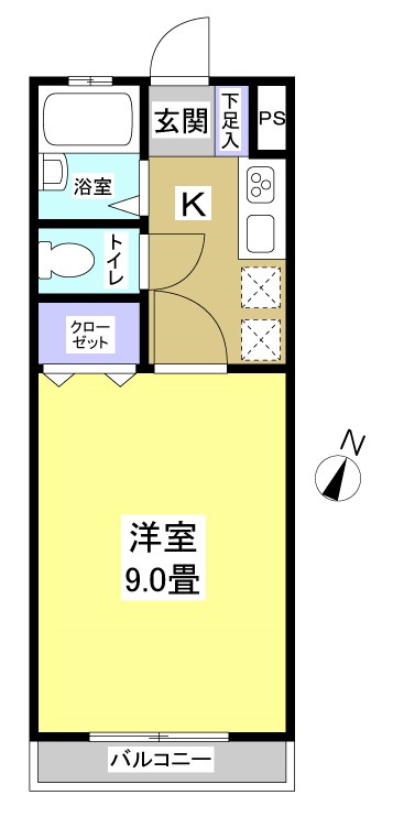イーグルハイツ 間取り