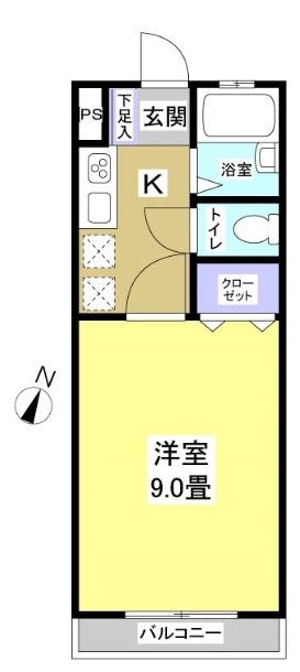 イーグルハイツ 間取り図