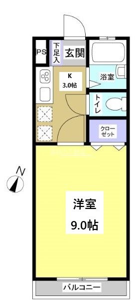 イーグルハイツ 間取り図