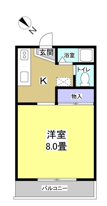 サンシャイン８ 間取り図