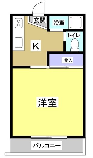 サンシャイン８ 間取り図