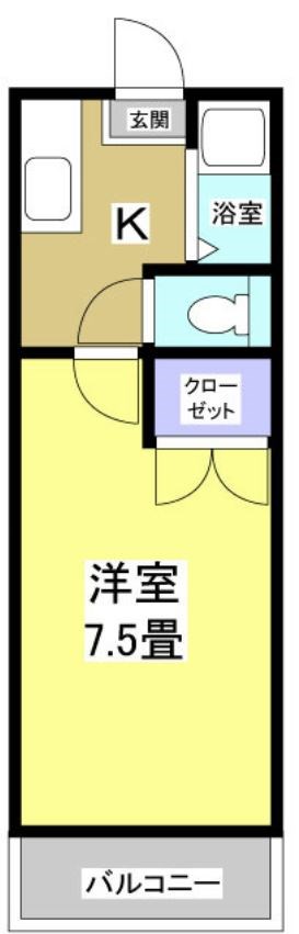 ハイツ・シェル・ド・ポメ 間取り