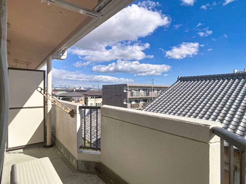 マンションアピカ ベランダ