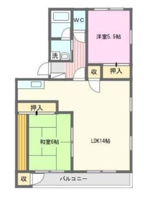 プレステージ高丘 間取り図