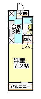 ラフォーレ半田 間取り