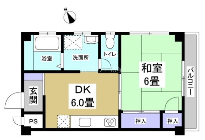 アローはまたけ 間取り図
