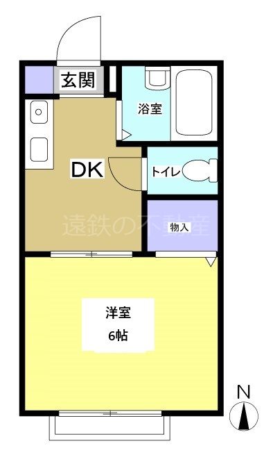ハイツナナサト 間取り図