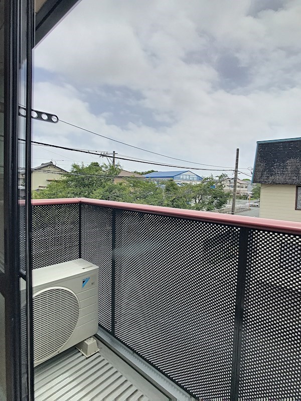 ハイツナナサト ベランダ