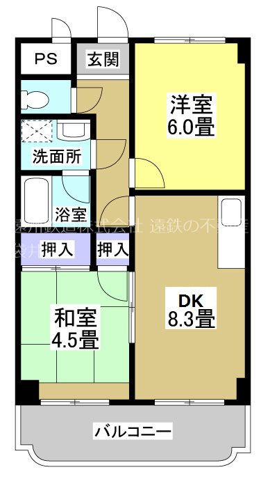 ジョナサン　今之浦ビル 間取り図