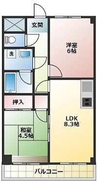 ジョナサン　今之浦ビル 間取り図