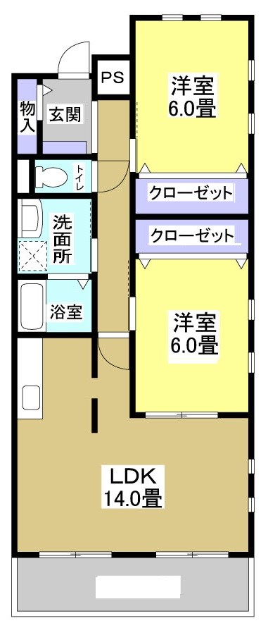 イースト・アイ 間取り図