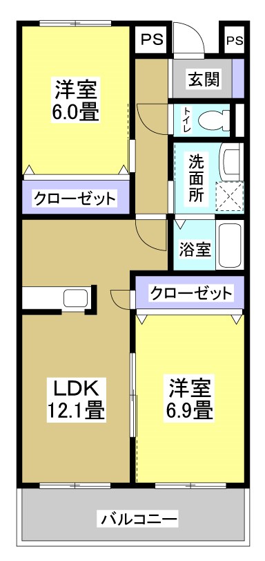 イースト・アイ 間取り図