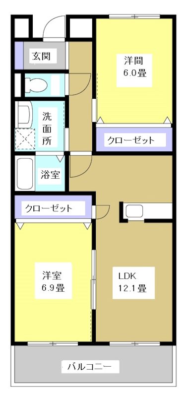 イースト・アイ 間取り