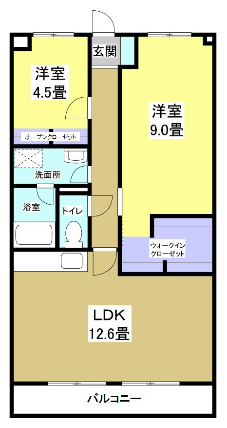 クラウンハイツ 間取り