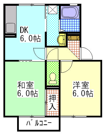 センチュリーＢ 間取り図