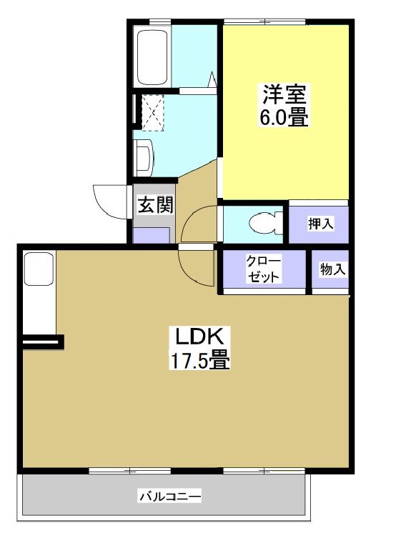 メゾン桂花 間取り図