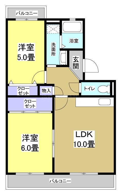 ルミエール 302号室 間取り