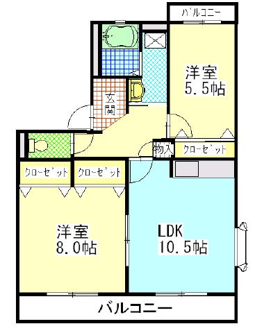 ファミール 間取り図